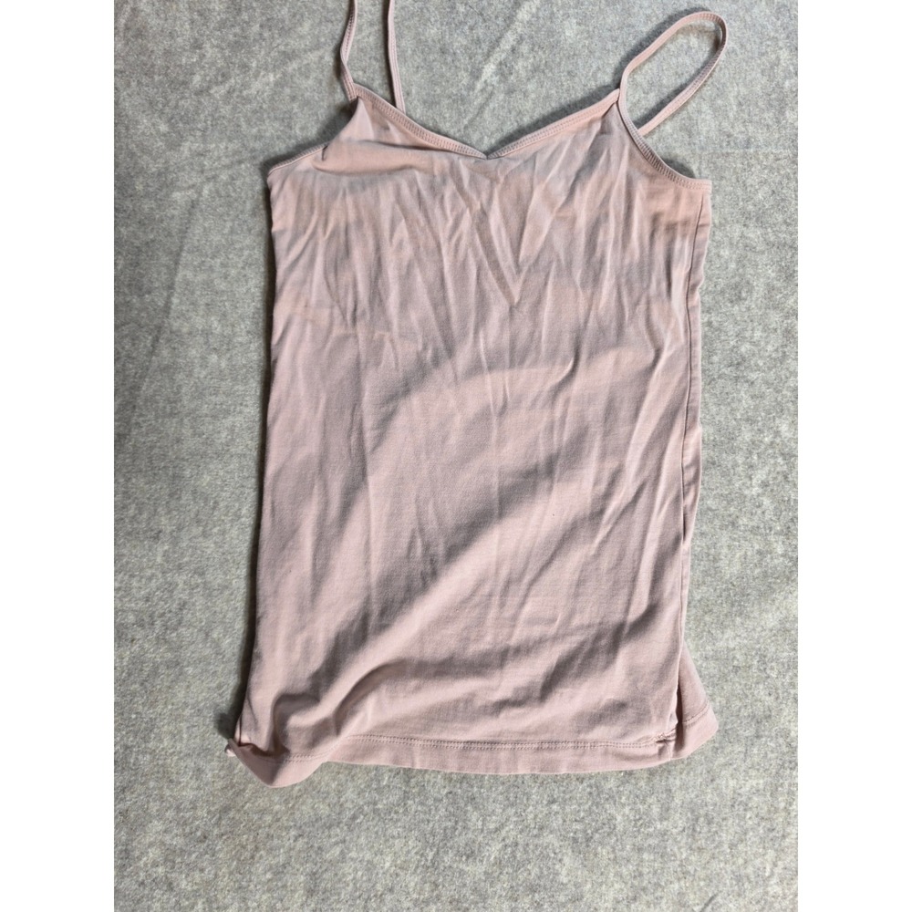 Forever 21 Womens Blush Pink Spaghetti Strap V-Neck Camisole Tank Top Small